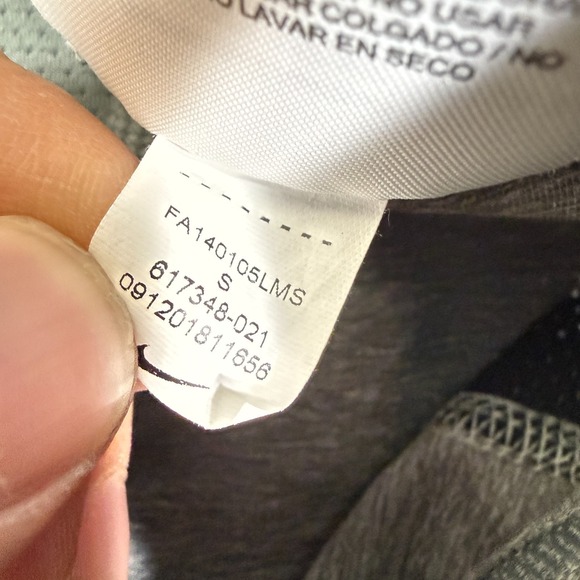 Nike Pro Pants Women S Gray Black Compression Tights Dri-FIT Combat Padded Gym - Picture 4 of 9